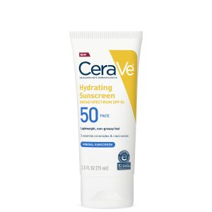 Hydrating Mineral Sunscreen Face Lotion SPF 50