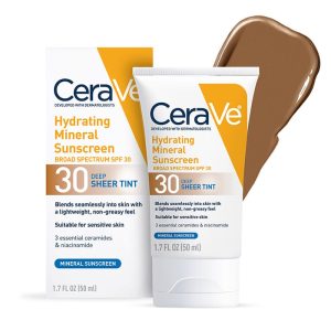 Hydrating Mineral Tinted Sunscreen for Deep Skin | SPF 30