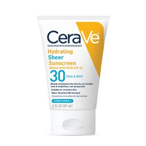 Hydrating Sheer Sunscreen Broad Spectrum SPF 30