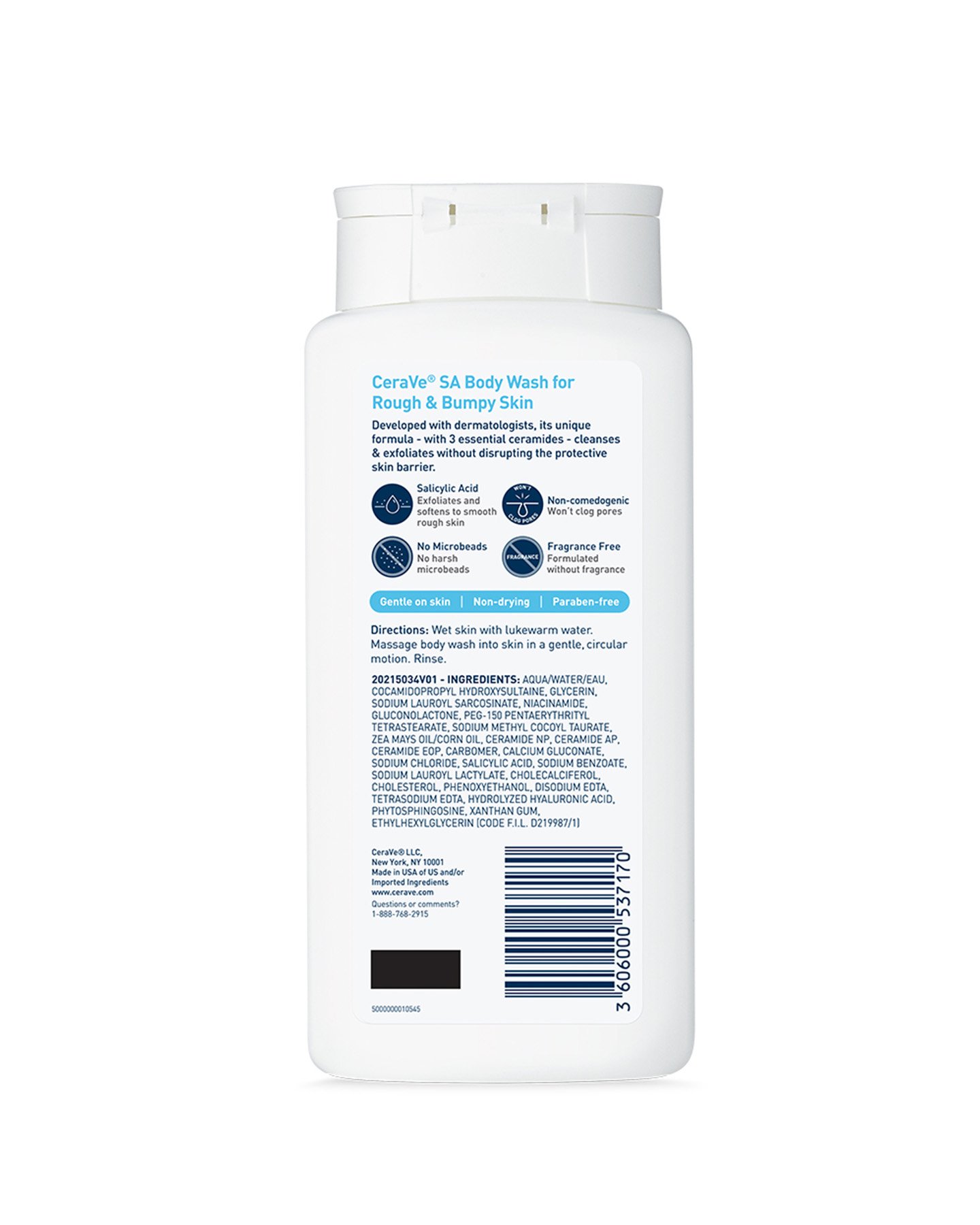 Salicylic Acid Body Wash for Rough & Bumpy Skin | Cleansers - Image 2